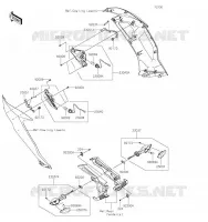 CLIGNOTANTS pour Kawasaki NINJA ZX-6R 2019