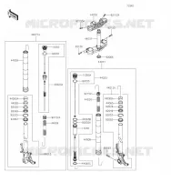 FOURCHE pour Kawasaki NINJA ZX-6R 2019