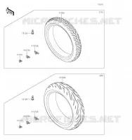PNEUS pour Kawasaki NINJA ZX-6R 2019