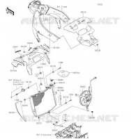 RADIATEUR pour Kawasaki NINJA ZX-6R 2019