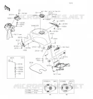 RESERVOIR CARBURANT pour Kawasaki NINJA ZX-6R 2019