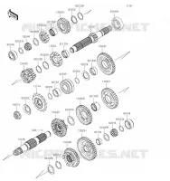 TRANSMISSION pour Kawasaki NINJA ZX-6R 2019