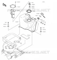 RESERVOIR CARBURANT pour Kawasaki MULE SX 2019