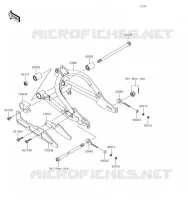 BRAS OSCILLANT pour Kawasaki KLX110L 2019