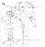 CARBURATEUR pour Kawasaki KLX110L 2019