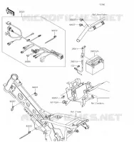 CHASSIS EQUIPMENT ELECTRIQUE pour Kawasaki KLX110L 2019