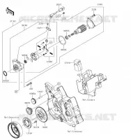 D&Eacute;MARREUR pour Kawasaki KLX110L 2019