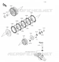 EMBRAYAGE pour Kawasaki KLX110L 2019