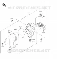 FILTRE A AIR pour Kawasaki KLX110L 2019
