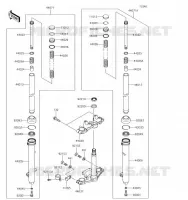 FOURCHE pour Kawasaki KLX110L 2019