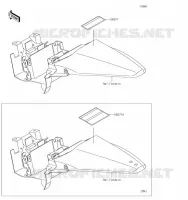 LABEL pour Kawasaki KLX110L 2019