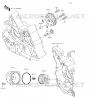 POMPE A HUILE pour Kawasaki KLX110L 2019