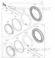 ROUE/PNEUS pour Kawasaki KLX110L 2019