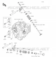 SOUPAPE pour Kawasaki KLX110L 2019