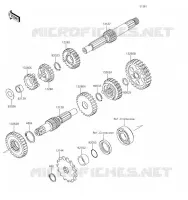 TRANSMISSION pour Kawasaki KLX110L 2019