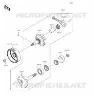 VILEBREQUIN pour Kawasaki KLX110L 2019