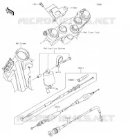 CABLES pour Kawasaki KLX140 2019