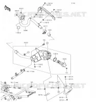 &Eacute;CHAPPEMENT pour Kawasaki KLX140 2019