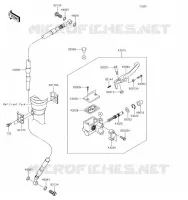 MAITRE CYLINDRE AV pour Kawasaki KLX140 2019