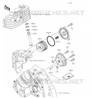 POMPE A HUILE pour Kawasaki KLX140 2019