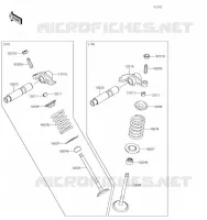 SOUPAPE pour Kawasaki KLX140 2019