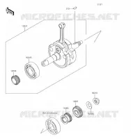 VILEBREQUIN pour Kawasaki KLX140 2019