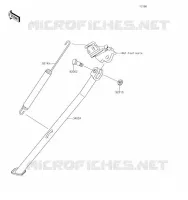 BEQUILLES pour Kawasaki KLX450R 2019