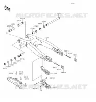 BRAS OSCILLANT pour Kawasaki KLX450R 2019