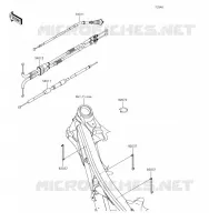CABLES pour Kawasaki KLX450R 2019