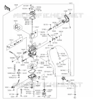 CARBURATEUR pour Kawasaki KLX450R 2019