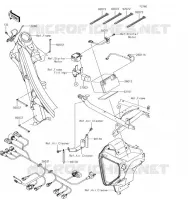 CHASSIS EQUIPMENT ELECTRIQUE pour Kawasaki KLX450R 2019