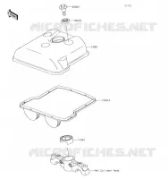 COUVRE CULASSE pour Kawasaki KLX450R 2019