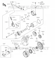 D&Eacute;MARREUR pour Kawasaki KLX450R 2019