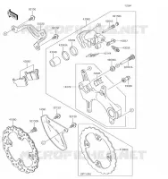 FREIN ARRIERE pour Kawasaki KLX450R 2019