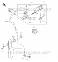MAITRE CYLINDRE AV pour Kawasaki KLX450R 2019