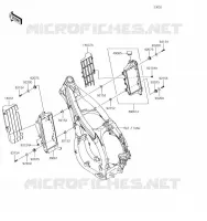 RADIATEUR pour Kawasaki KLX450R 2019