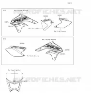 STICKER pour Kawasaki KLX450R 2019