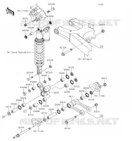 SUSPENSION pour Kawasaki KLX450R 2019