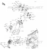 ARBRE DE DIRECTION pour Kawasaki BRUTE FORCE 750 4X4I EPS 2020