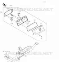 FEUX ARRI&Egrave;RE(S) pour Kawasaki BRUTE FORCE 750 4X4I EPS 2020