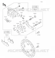 FREIN AVANT pour Kawasaki BRUTE FORCE 750 4X4I EPS 2020