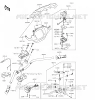 GUIDON pour Kawasaki BRUTE FORCE 750 4X4I EPS 2020