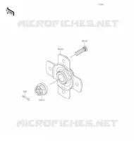 MOYEU ARRIERE pour Kawasaki BRUTE FORCE 750 4X4I EPS 2020