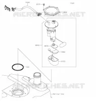 POMPE A ESSENCE pour Kawasaki BRUTE FORCE 750 4X4I EPS 2020