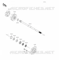 ARBRE DE TRANSMISSION pour Kawasaki JET SKI SX-R 2020