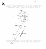 BEQUILLES pour Kawasaki Z125 PRO 2020