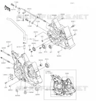 CARTER MOTEUR(S) pour Kawasaki Z125 PRO 2020
