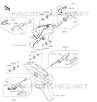 CLIGNOTANTS pour Kawasaki Z125 PRO 2020