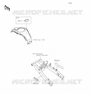 LABEL pour Kawasaki Z125 PRO 2020