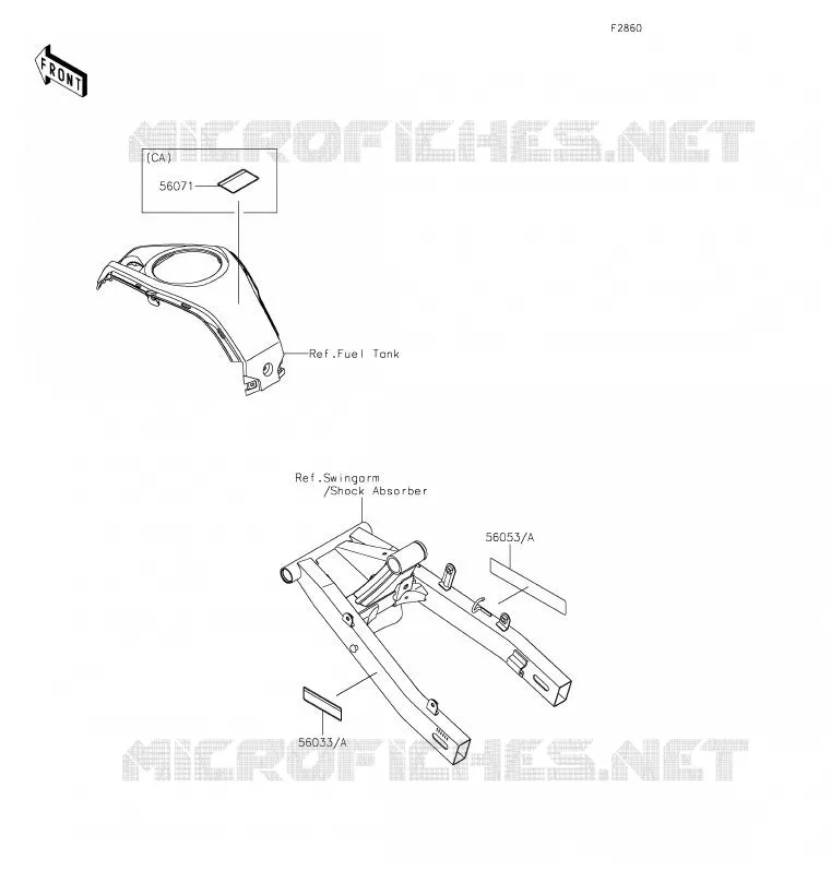 LABEL Kawasaki MOTOS 125 2020 Z125 PRO  BR125JLF